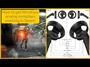 steam vr analog bindings tutorial for windows mixed reality controllers