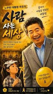 사람 사는 세상｜노무현 대통령 추모곡 #노무현 #노무현대통령 #사람사는세상 #추모곡 #헌정곡 #봉하마을 #민주주의 #깨어있는시민 #정치한잔 #쓱보고가 #생성형AI활용 #AI뮤직