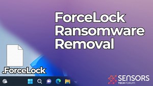 ForceLock ランサムウェア [.ForceLock ファイル] 除去 + 回復