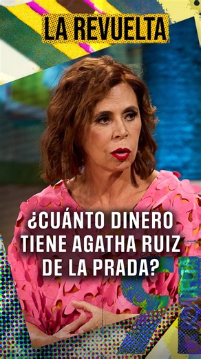 La Revuelta on Instagram: "💵 Tenemos récord de invitada más forrada ____________ #LaRevuelta — @agatharuizdlprada presenta su último libro llamado “Todo por un plan”, ya a la venta. 🪁 #LaRevuelta, de lunes a jueves en abierto a las 21:40h en @la1_tve de @rtve y todos los programas completos en @rtveplay"
