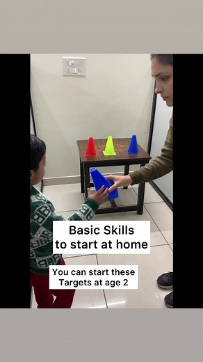 Train Your Child in Basic Skills at home || Basic Learner Skills || Instruction Following,Visual Performance & Cognitive Skills #cognitiveskills #reasoningskills #instructionfollowing #instructionfollowingactivity #reels #viralreels #likesharecomment #maninderkaur #blessings | Blessings