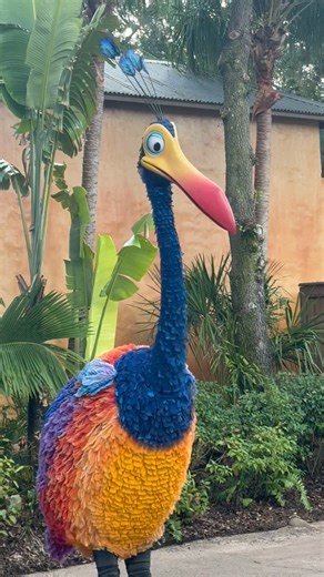We love Kevin from Up! #waltdisneyworld #disneycharacters #up #disneyanimalkingdom #vacation | Travels By Tricia MVP | Facebook