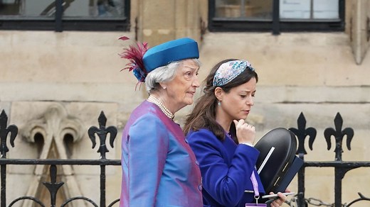 Who is Lady Susan Hussey? Prince William’s godmother and lady-in-waiting to the late Queen arrives for King Charles’s Coronation