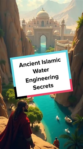 Discover how medieval Muslims revolutionized water management with canals, dams, and fountains! Dive into this hidden chapter of history. #history #learnontiktok #islamicgoldenage #engineering #water #arabhistory