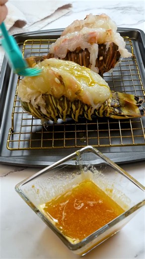 Oven-Baked Korean BBQ Lobster Tails | Easy Lobster Tail Recipe