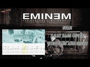 Eminem ft. Dido - Stan BASS COVER (with Tabs and Sheet) in Am!