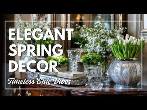 Traditional Spring Decorating Ideas for Timeless Homes 🌷 Refined Details with Classic Luxury