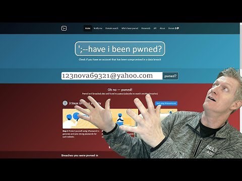 Have I been Pwned and What to do if you have been in a data breach #hacked #scammed