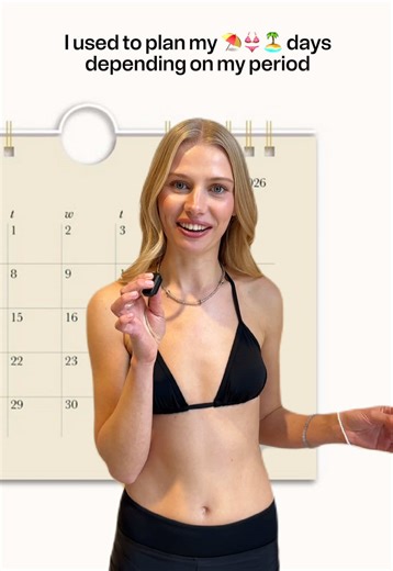 Period swim means you never have to skip a pool or beach day ever again 😌🌊🏖️ #periodswim #periodpositive