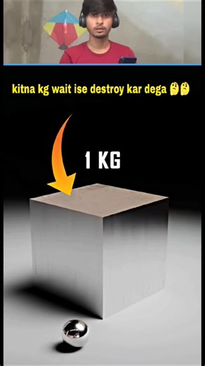 Aakhir 1/100 kg wait 🤔🤔 ke bich me kitna wait ise destroy kar dega #experiment #viral #trending