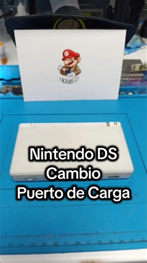 Nintendo DS Cambio puerto de Carga.