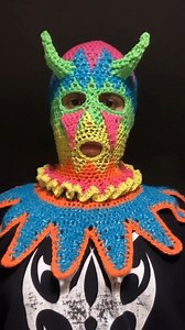 33K views · 5.4K reactions | Crocheted balaclava 嵐 by @ingrato.cl This Chilean artist makes incredible surrealist balaclavas and these time-lapse videos are so satisfying! What do you think? . . . . . . . . . #balaclava #crochet #crochetlove #crochetersofinstagram #mask #skimask #crochetaddict #crochetinspiration #chilean #fashionartist | Custom WearHouse | Facebook