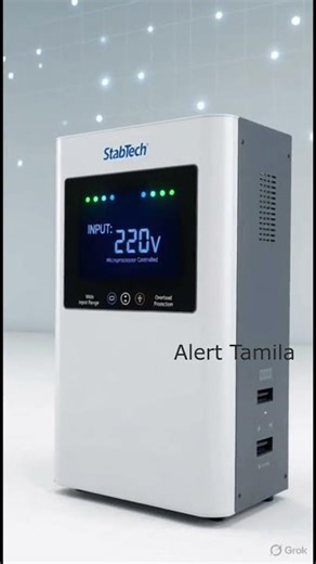 வீட்டுக்கு Voltage stabilizer தேவையா? AC TV Fridge #stabilizer for home tamil