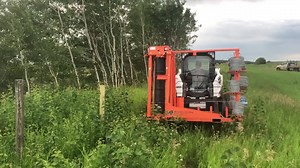 2.2K views · 36 reactions | This video was sent to us from one of our customers from Alberta showing how easy it is to stretch barbed wire through thick grass with the EZG Manufacturing Stretch-N-Go . They stretched and stapled 3 km of fence in one day! #ezg #stretchngo #fencing https://fencefast.ca/products/ezg-stretch-n-go-hog?_pos=13&_sid=bc3f8fb87&_ss=r | FenceFast Ltd | Facebook