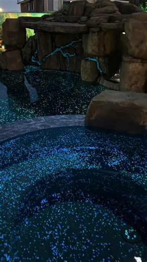 Transform Your Pool with Bioluminescent Waves