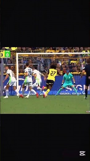 Karim Adeyemi Magical Goal Unstoppable Speed & Finish | Dortmund Star🔥 #footballshorts #football