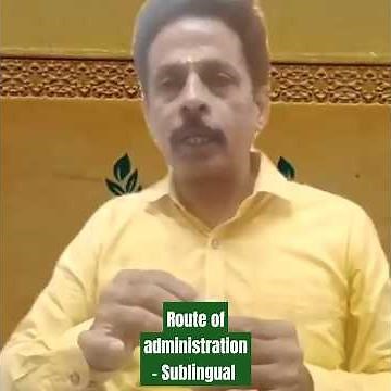 How to consume ELIXIRMIX - Sublingual administration #elixirmix #herbal #tamil