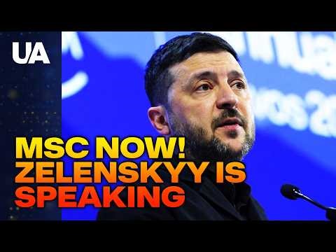 LIVE | ZELENSKYY at the Munich Security Conference: FULL SPEECH