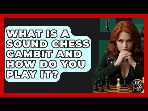 What Is A Sound Chess Gambit And How Do You Play It? - The Chess Codex