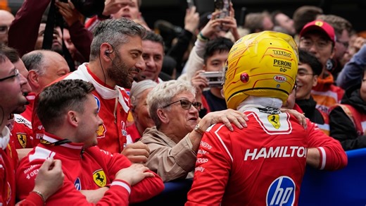 Lewis Hamilton 'incredibly grateful' to Ferrari as long wait for F1 podium ends