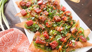 Poke Nachos Recipe - Mashed