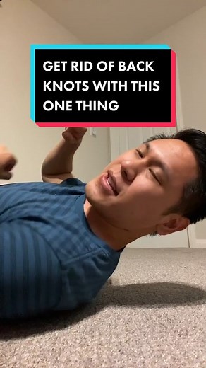 How to break up intense knots in your back on your own! Duet this and show me how this feels for you and if it works! #backpain #backrelief #chiro
