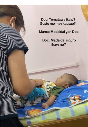 Adorable Baby Encounter with His Doctor