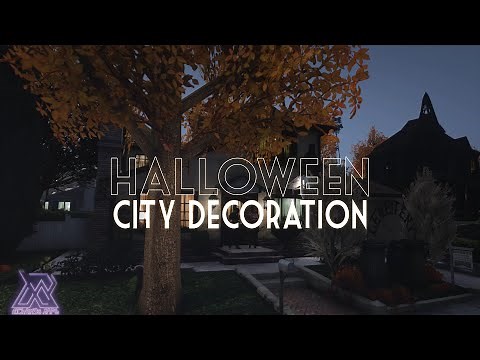Halloween MAP - City Decoration V2 - FiveM (2023)