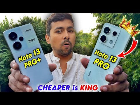 Redmi Note 13 Pro vs Redmi Note 13 Pro+ *Full Comparison* - Camera , Speed Test, Pubg Test & More..