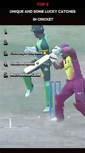 👉 Top 5 Unique & Lucky Catches 🏏 | Unbelievable Moments 😱👽#cricket #lucky #catches