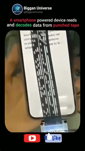 A device that can decode data from punched tape