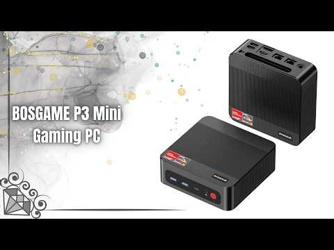 BOSGAME P3 Mini Gaming PC Review | Ryzen 7 7840HS Mini PC Beast!