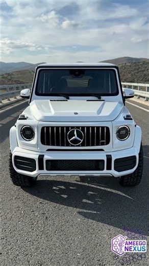 Mercedes Logo Transformation Into Benz G-Class | Trending • Animation • Reveal | Ameego Nexus