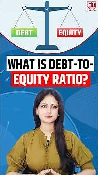 Debt-To-Equity Ratio Explained: Why It Matters For Your Investment Decisions? | Share Market #shorts