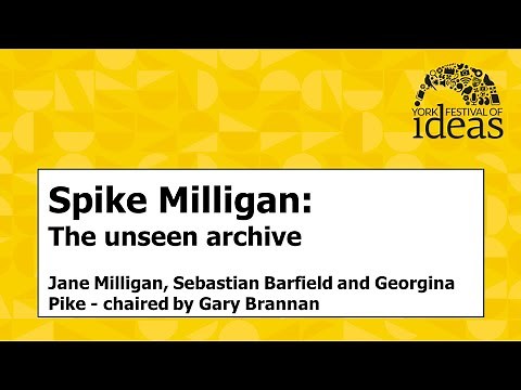 Spike Milligan: The unseen archive