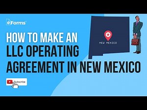 How to Make an LLC Operating Agreement in New Mexico