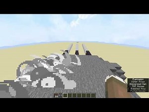 Minecraft Battleship TNT Cannon