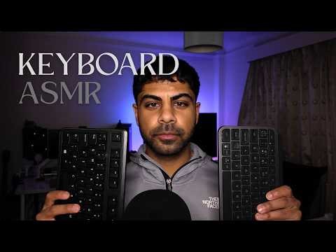 ASMR Keyboard Scratching & Typing