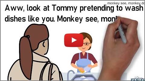 monkey see, monkey do