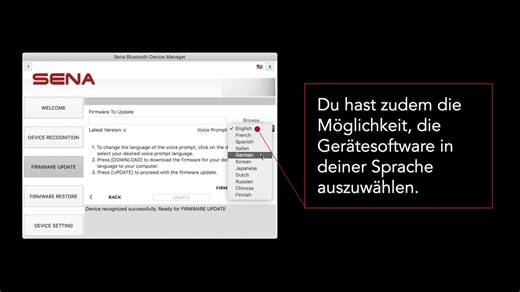 Ihr wisst nicht, wie ihr euer Sena updaten sollt? Wir helfen euch dabei :) Wenn ihr noch mehr Support-Videos sehen wollt, schaut auf unserem YouTube-Channel Sena_Deutschland vorbei! #RideConnected #technictuesday | Sena