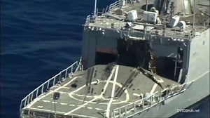 Watch Navy frigate destroyed by missiles and torpedos