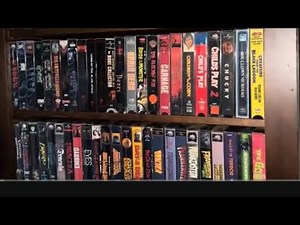 (2024) HORROR VHS Collection Overview, Rare Clamshells, Big Boxes, Limited Out of Print Sci Fi