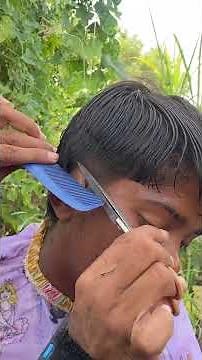 Asmr Fast haircut ✂️with old Barber 💇‍♀️