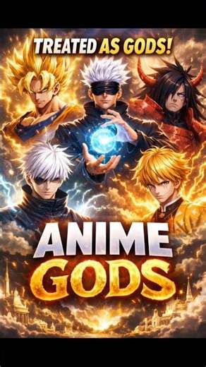 anime characters who are treated as gods//Goku,gojo,madara and zenitsu//(‪@Seishiro誠‬)