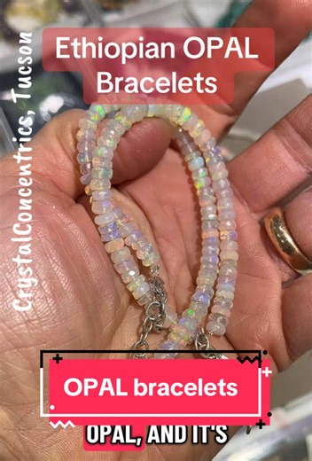 Ethiopian Opal Bracelets from Tucson Gem Show