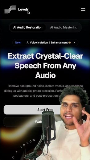 Get perfect crystal clear audio using this AI tool