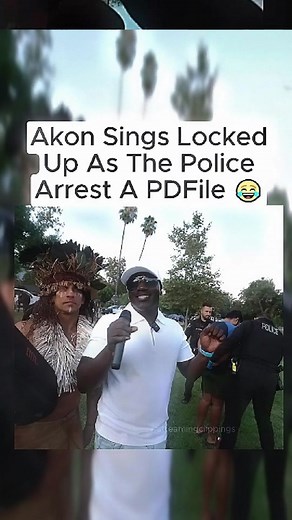 Akon Singing 'Locked Up' with Vitaly | Akon Locked Up Performance