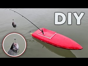 DIY Boat for Fishing !! How to Make high Speed RC Fishing Boat