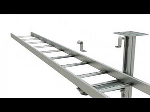 How to make a wall support for cable ladders?