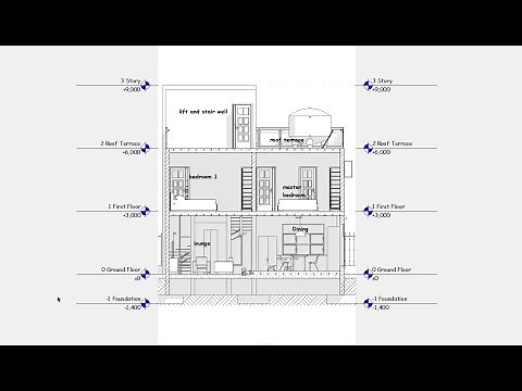 ARCHICAD SECTION SETTINGS- ARCHICAD 25